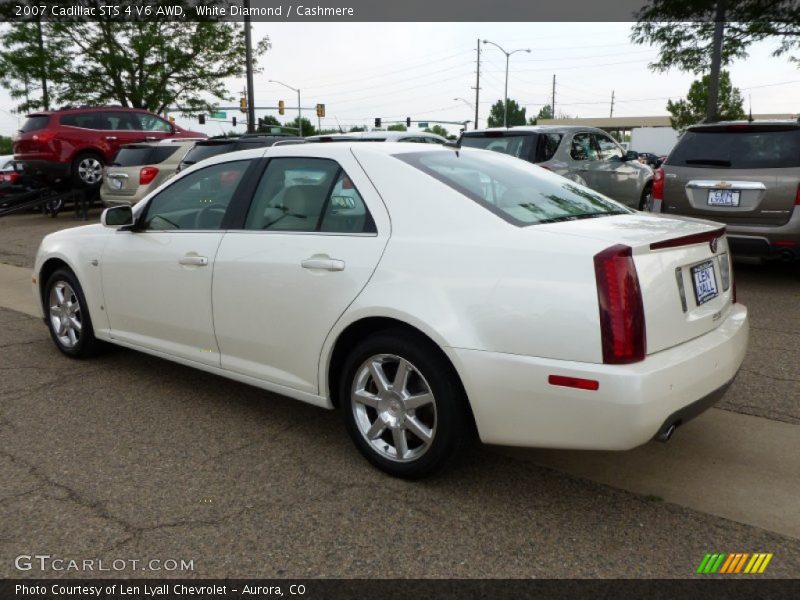 White Diamond / Cashmere 2007 Cadillac STS 4 V6 AWD