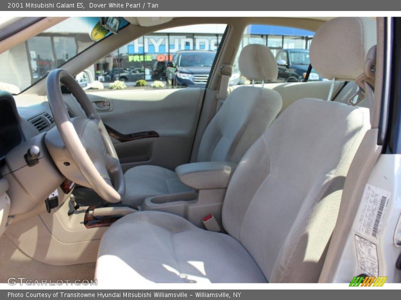 Dover White Pearl / Tan 2001 Mitsubishi Galant ES