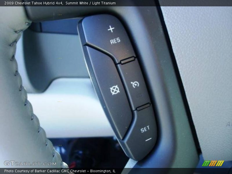 Summit White / Light Titanium 2009 Chevrolet Tahoe Hybrid 4x4