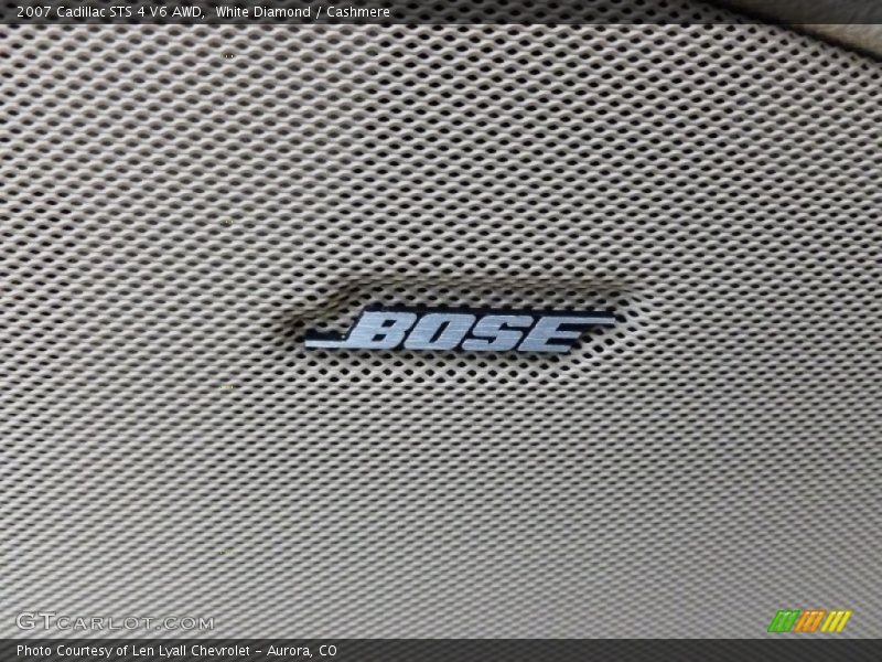 White Diamond / Cashmere 2007 Cadillac STS 4 V6 AWD