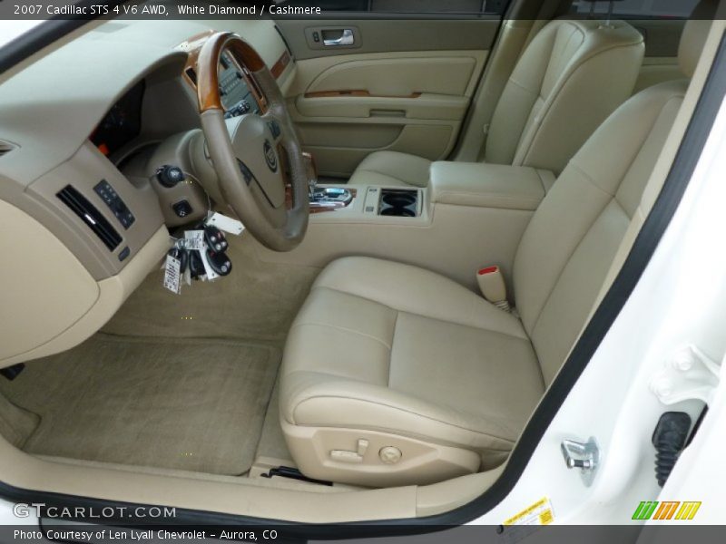 White Diamond / Cashmere 2007 Cadillac STS 4 V6 AWD