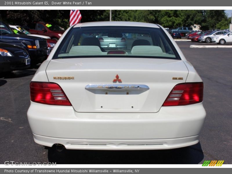 Dover White Pearl / Tan 2001 Mitsubishi Galant ES
