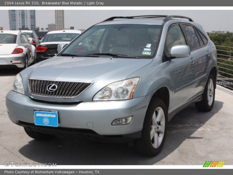 Breakwater Blue Metallic / Light Gray 2004 Lexus RX 330