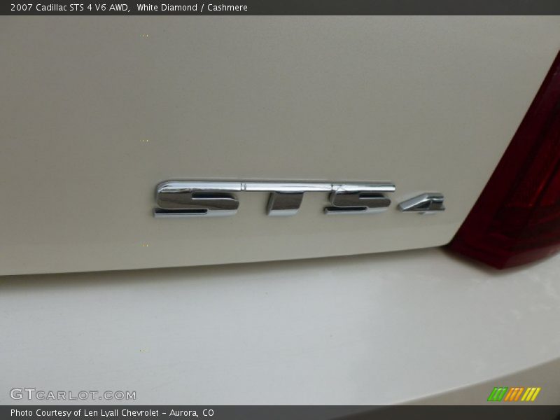White Diamond / Cashmere 2007 Cadillac STS 4 V6 AWD