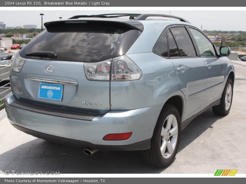 Breakwater Blue Metallic / Light Gray 2004 Lexus RX 330