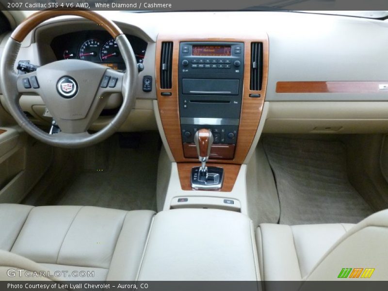 White Diamond / Cashmere 2007 Cadillac STS 4 V6 AWD