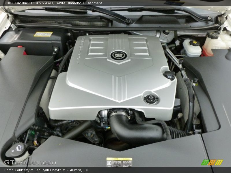 White Diamond / Cashmere 2007 Cadillac STS 4 V6 AWD