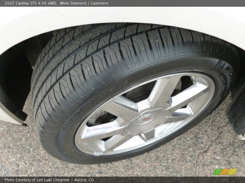 White Diamond / Cashmere 2007 Cadillac STS 4 V6 AWD