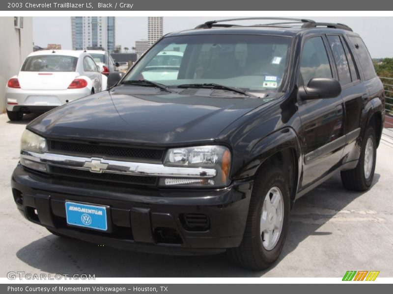 Black / Gray 2003 Chevrolet TrailBlazer LS