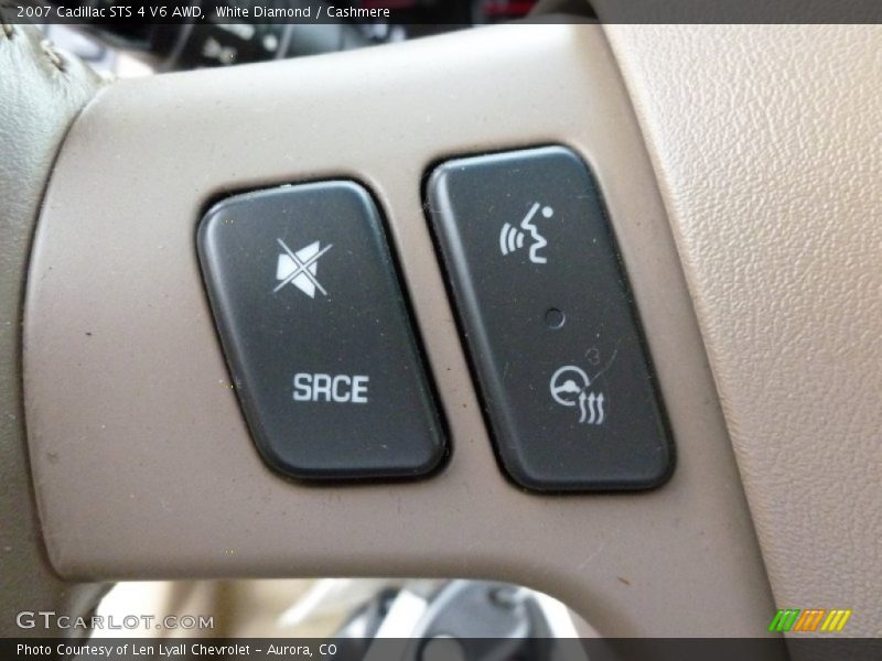 White Diamond / Cashmere 2007 Cadillac STS 4 V6 AWD