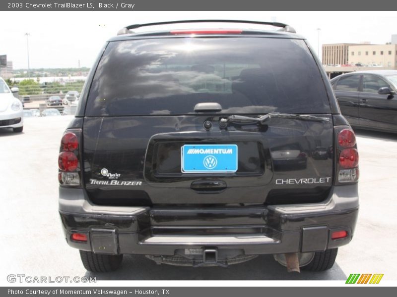 Black / Gray 2003 Chevrolet TrailBlazer LS
