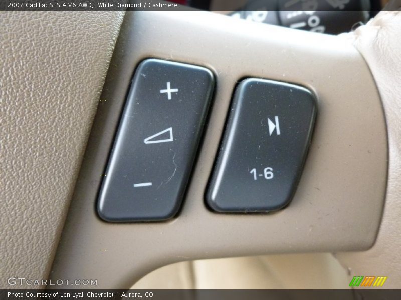 White Diamond / Cashmere 2007 Cadillac STS 4 V6 AWD