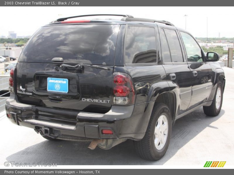 Black / Gray 2003 Chevrolet TrailBlazer LS