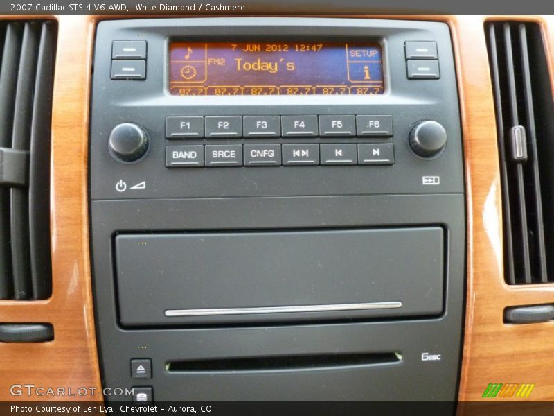 White Diamond / Cashmere 2007 Cadillac STS 4 V6 AWD