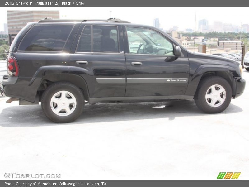 Black / Gray 2003 Chevrolet TrailBlazer LS