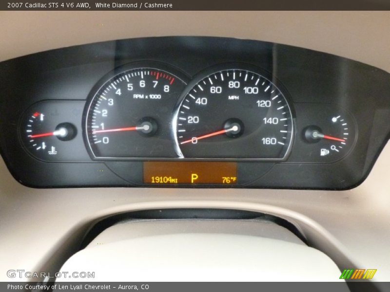 White Diamond / Cashmere 2007 Cadillac STS 4 V6 AWD