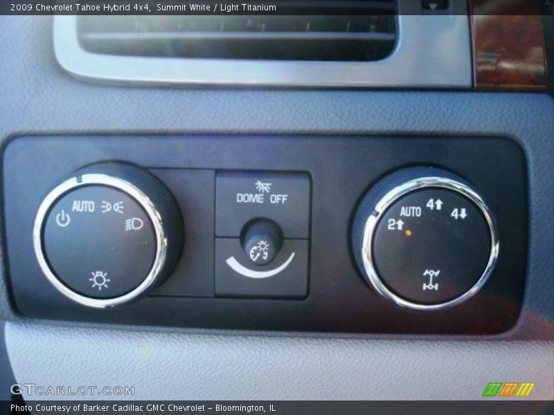 Summit White / Light Titanium 2009 Chevrolet Tahoe Hybrid 4x4