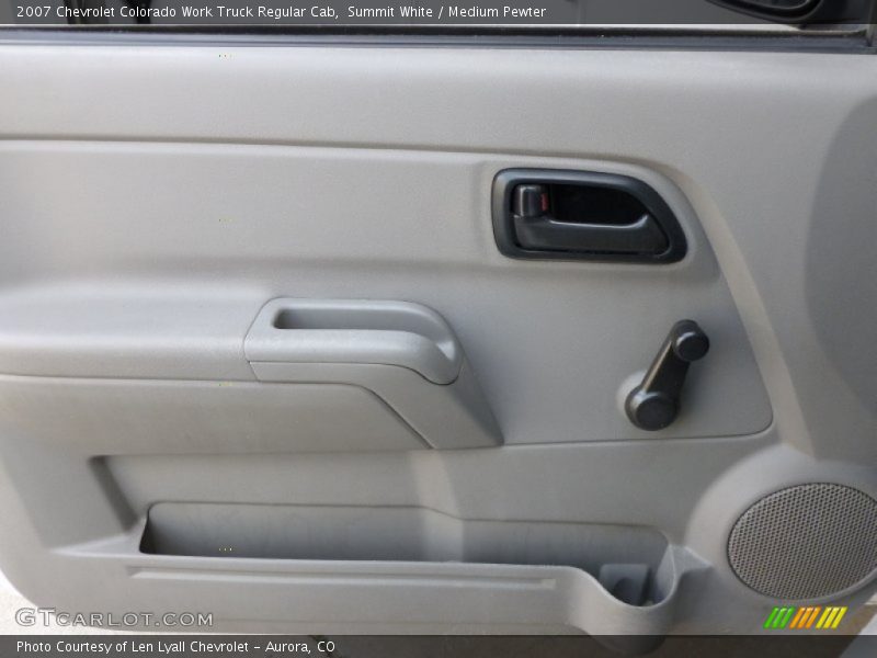 Door Panel of 2007 Colorado Work Truck Regular Cab