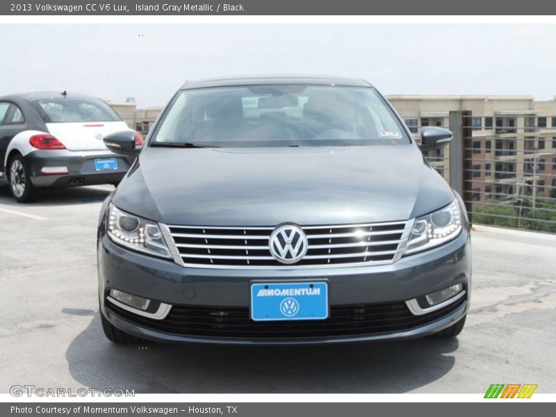 Island Gray Metallic / Black 2013 Volkswagen CC V6 Lux