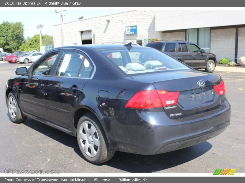 Midnight Blue / Gray 2010 Kia Optima LX