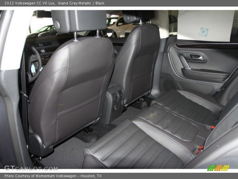 Island Gray Metallic / Black 2013 Volkswagen CC V6 Lux