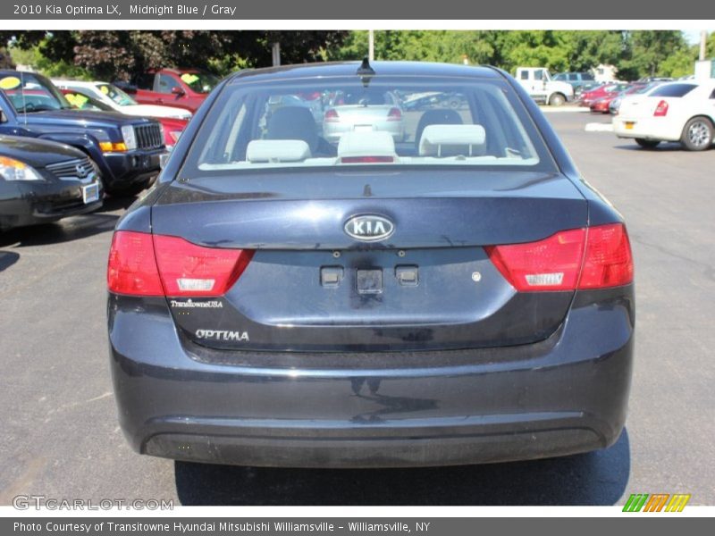 Midnight Blue / Gray 2010 Kia Optima LX