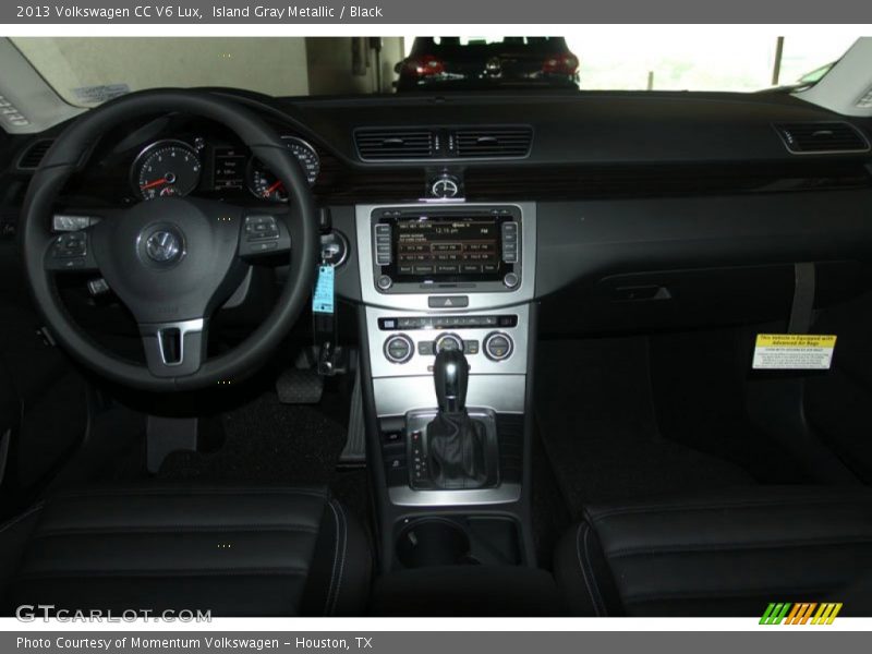 Island Gray Metallic / Black 2013 Volkswagen CC V6 Lux