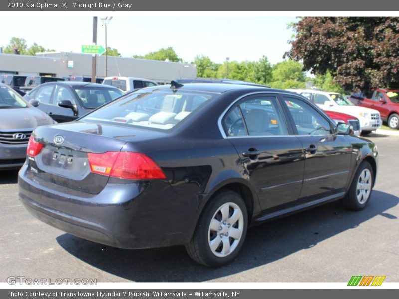 Midnight Blue / Gray 2010 Kia Optima LX