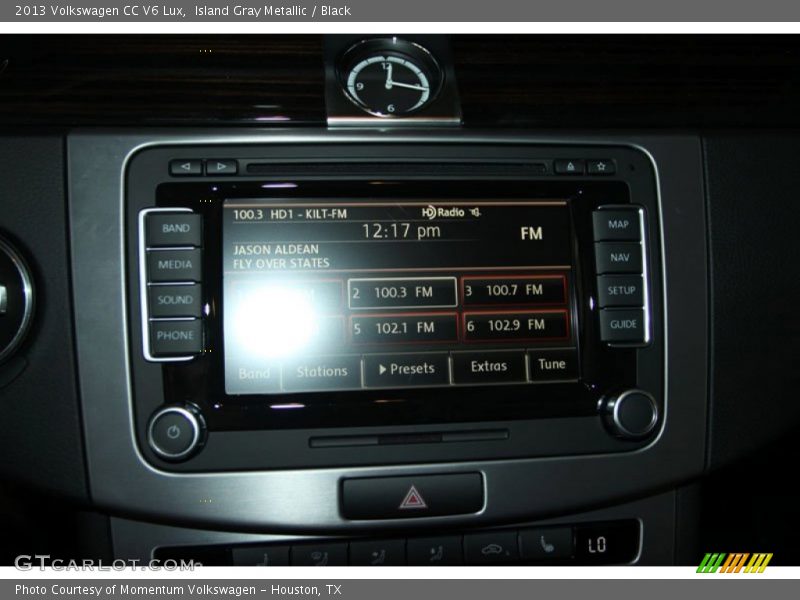 Island Gray Metallic / Black 2013 Volkswagen CC V6 Lux
