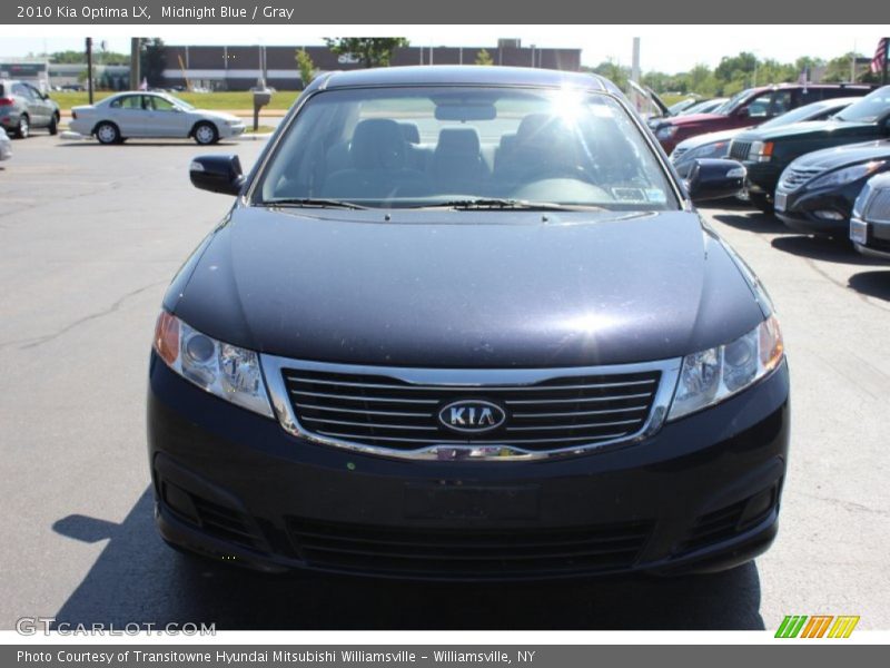 Midnight Blue / Gray 2010 Kia Optima LX