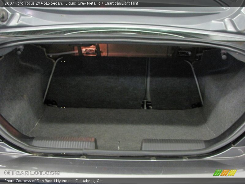 Liquid Grey Metallic / Charcoal/Light Flint 2007 Ford Focus ZX4 SES Sedan