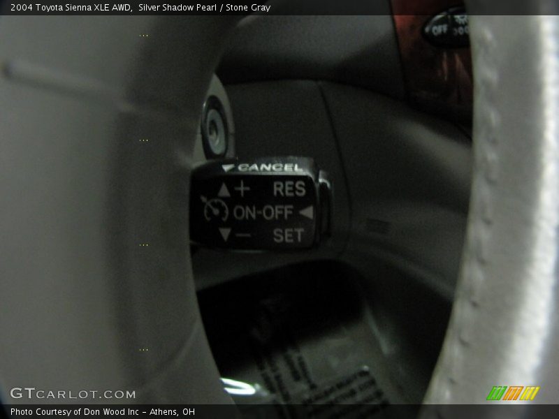Silver Shadow Pearl / Stone Gray 2004 Toyota Sienna XLE AWD