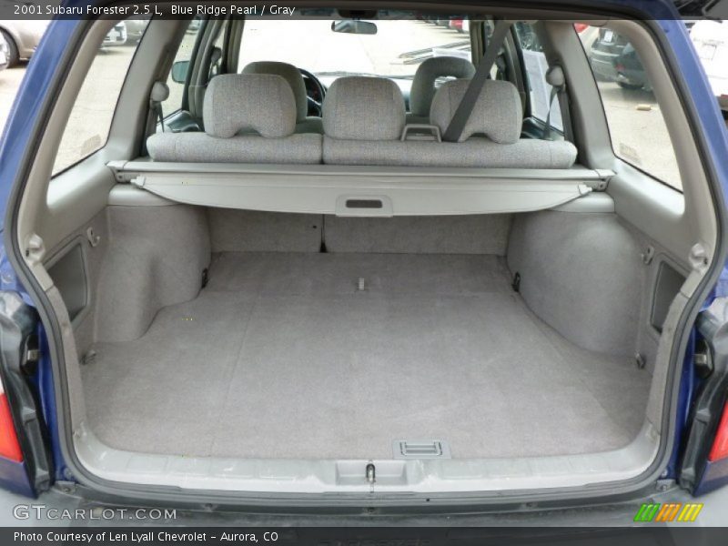 Blue Ridge Pearl / Gray 2001 Subaru Forester 2.5 L