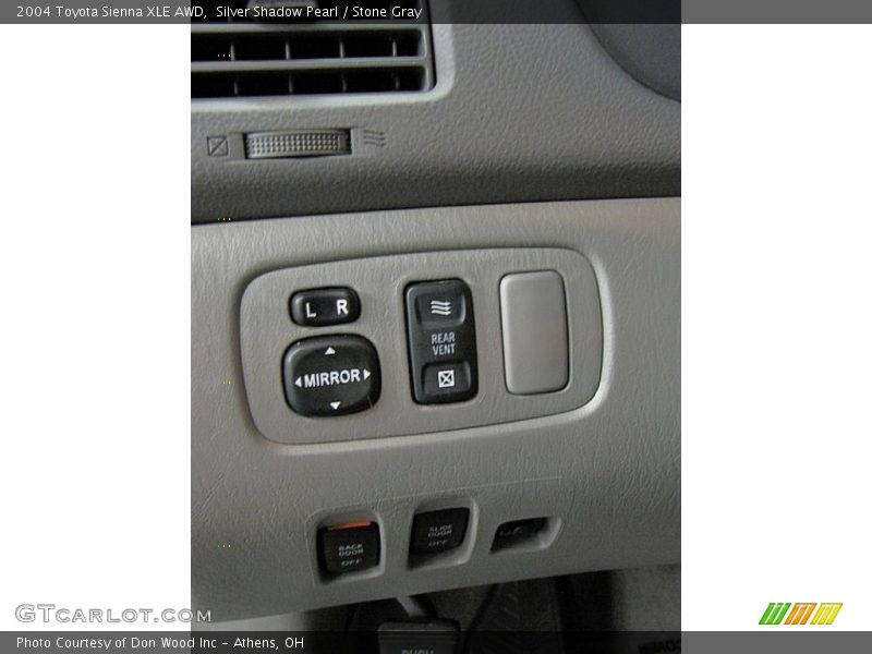 Silver Shadow Pearl / Stone Gray 2004 Toyota Sienna XLE AWD