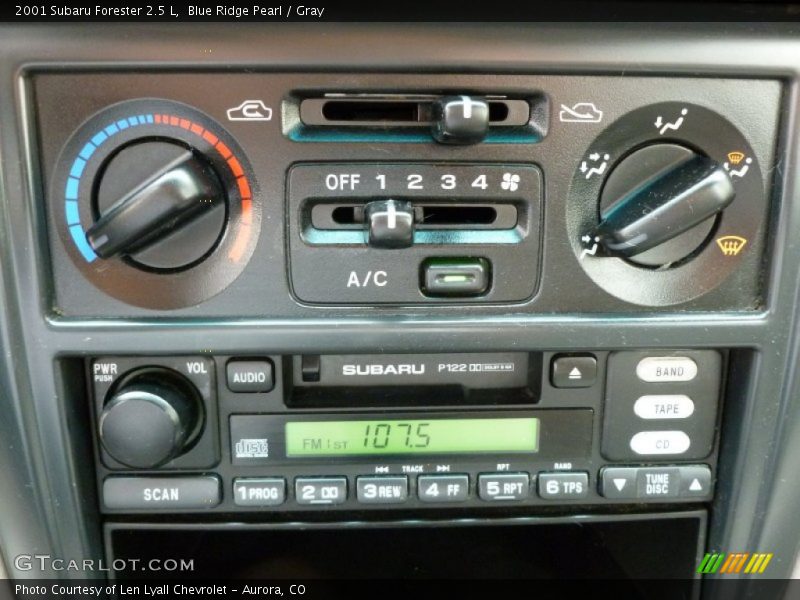 Blue Ridge Pearl / Gray 2001 Subaru Forester 2.5 L