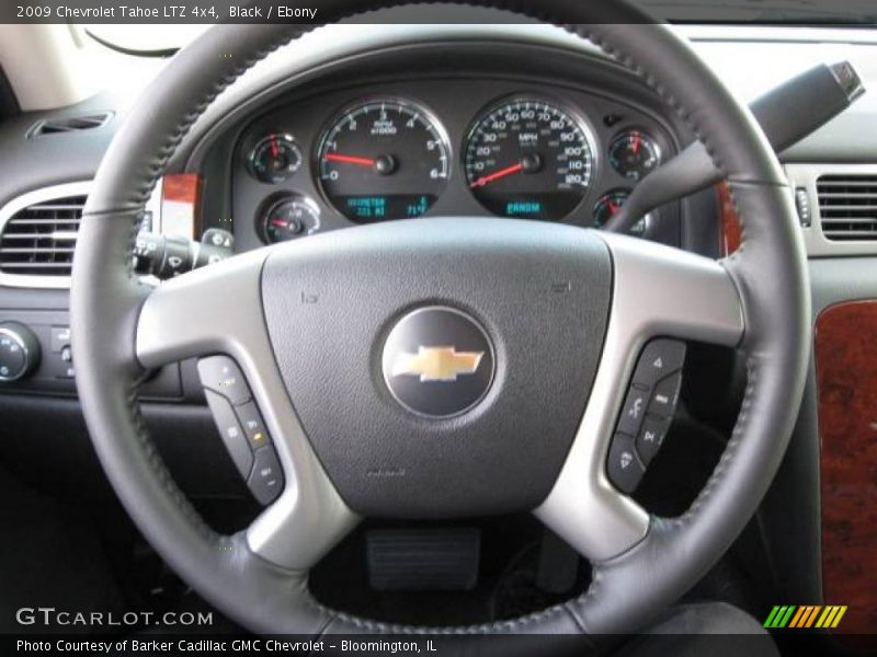 Black / Ebony 2009 Chevrolet Tahoe LTZ 4x4