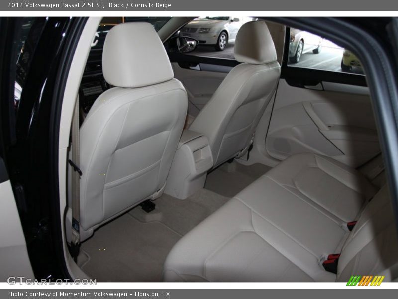 Black / Cornsilk Beige 2012 Volkswagen Passat 2.5L SE
