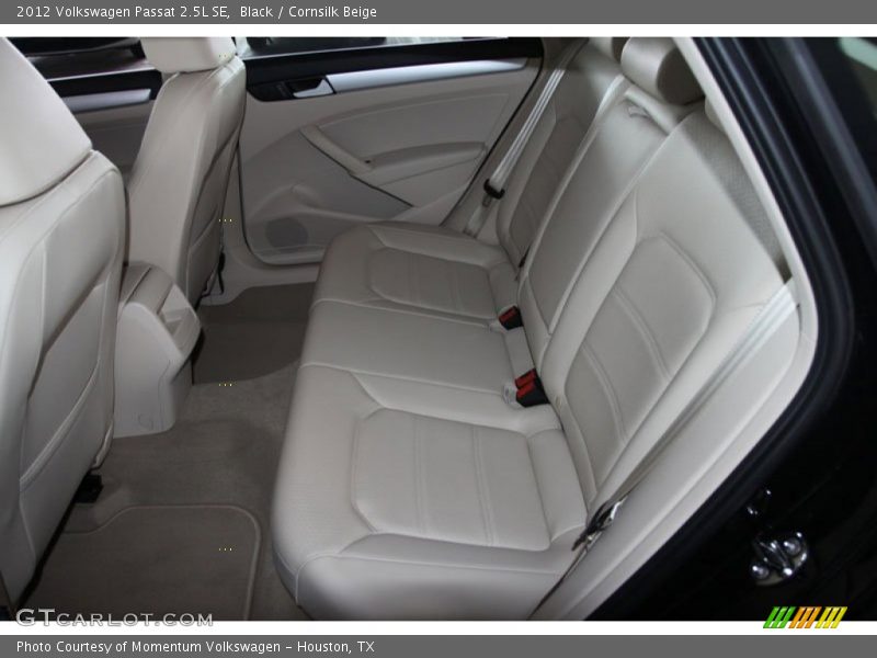 Black / Cornsilk Beige 2012 Volkswagen Passat 2.5L SE