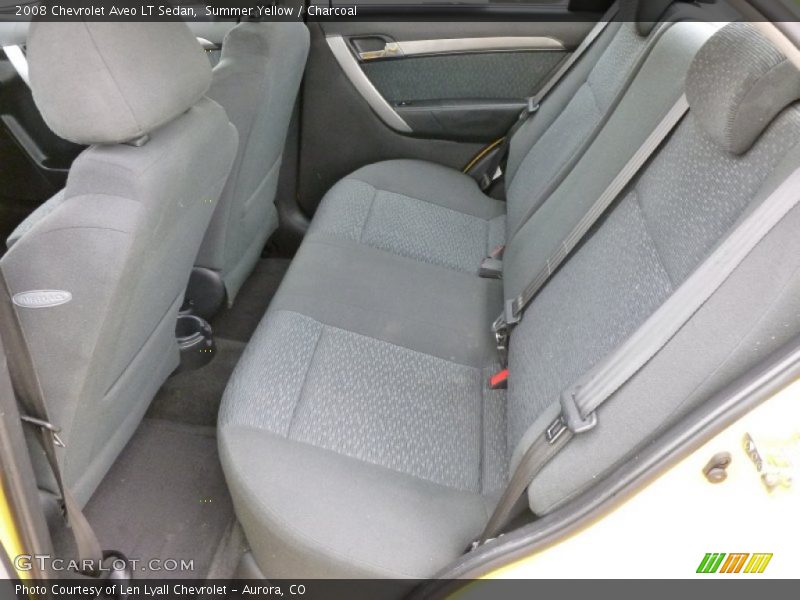 Summer Yellow / Charcoal 2008 Chevrolet Aveo LT Sedan