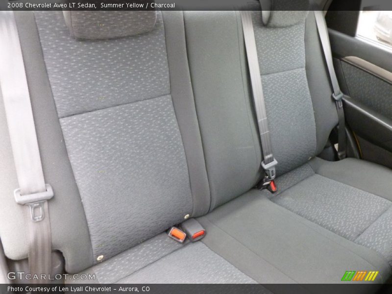Summer Yellow / Charcoal 2008 Chevrolet Aveo LT Sedan