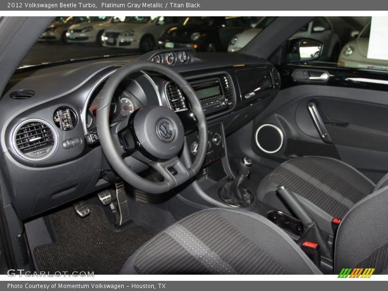  2012 Beetle Turbo Titan Black Interior