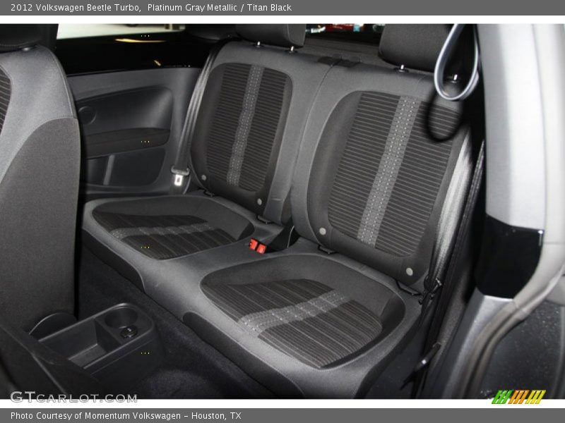 Platinum Gray Metallic / Titan Black 2012 Volkswagen Beetle Turbo