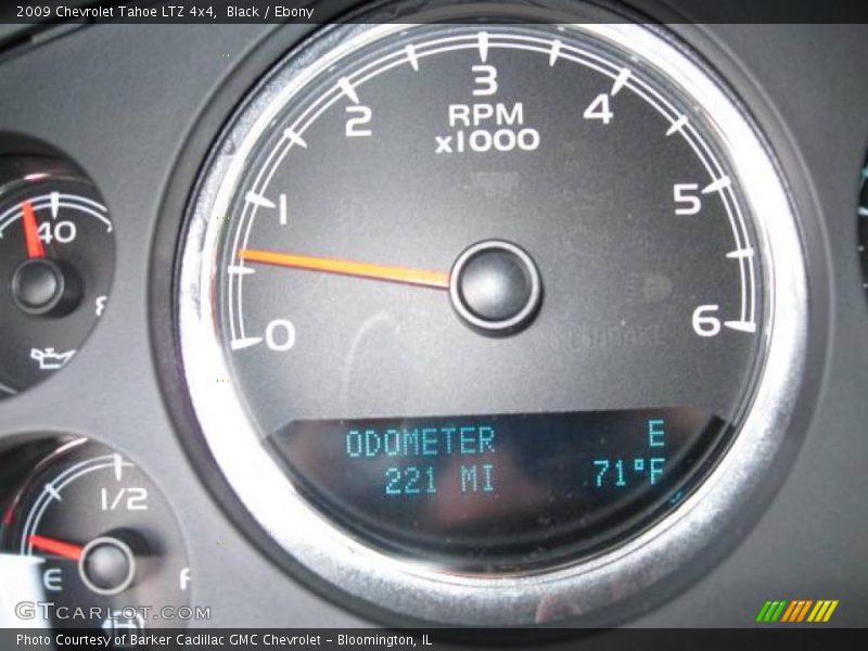 Black / Ebony 2009 Chevrolet Tahoe LTZ 4x4