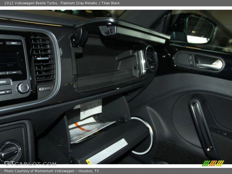 Platinum Gray Metallic / Titan Black 2012 Volkswagen Beetle Turbo