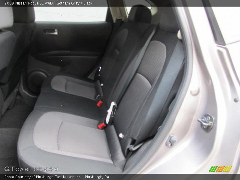 Gotham Gray / Black 2009 Nissan Rogue SL AWD
