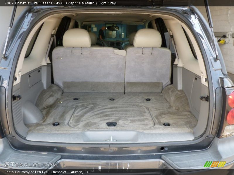 Graphite Metallic / Light Gray 2007 Chevrolet TrailBlazer LS 4x4