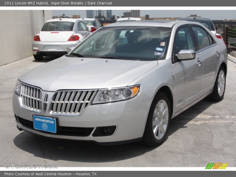 Ingot Silver Metallic / Dark Charcoal 2011 Lincoln MKZ Hybrid