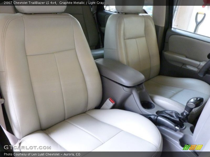 Graphite Metallic / Light Gray 2007 Chevrolet TrailBlazer LS 4x4