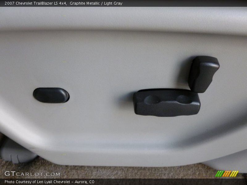 Graphite Metallic / Light Gray 2007 Chevrolet TrailBlazer LS 4x4