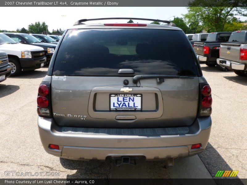 Graystone Metallic / Ebony 2007 Chevrolet TrailBlazer LT 4x4